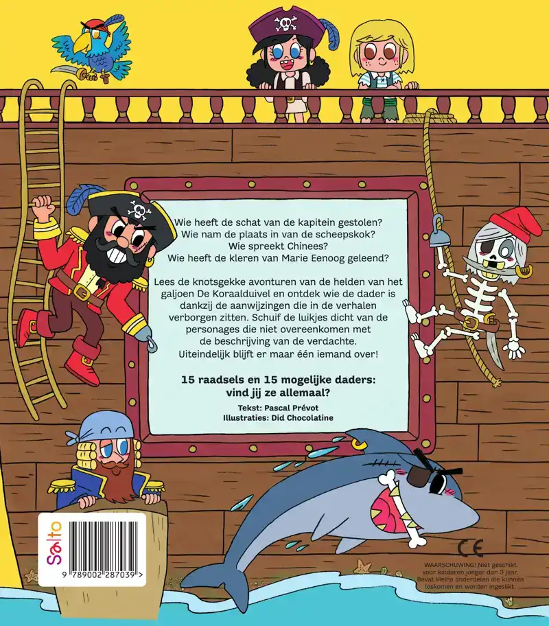 WIE HEEFT HET GEDAAN? BIJ DE PIRATEN