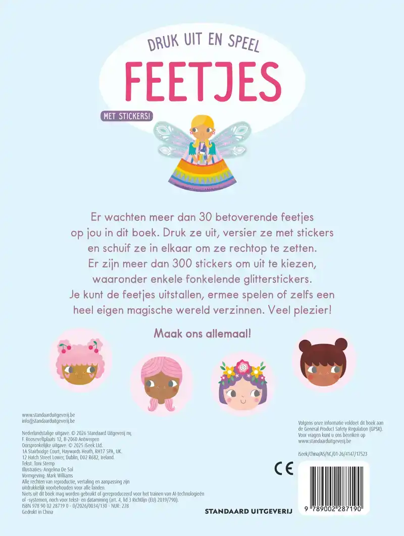 DRUK UIT EN SPEEL: FEETJES