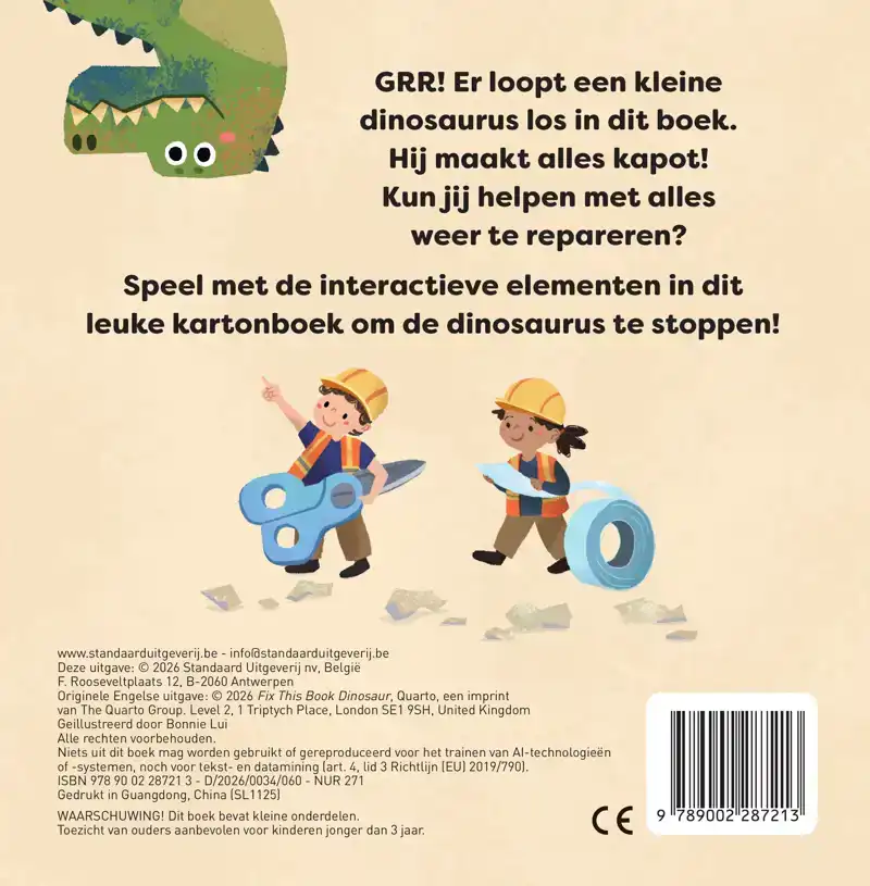 MAAK DIT BOEK - EEN DINO VERNIELDE HET