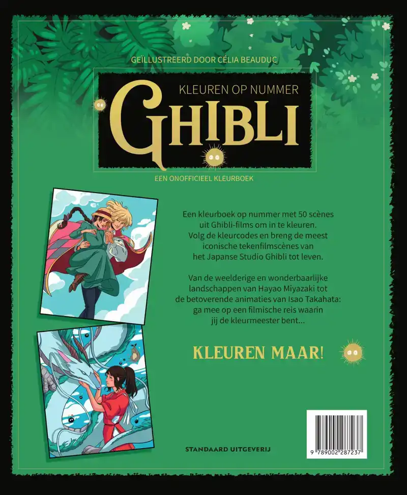 KLEUREN OP NUMMER - GHIBLI