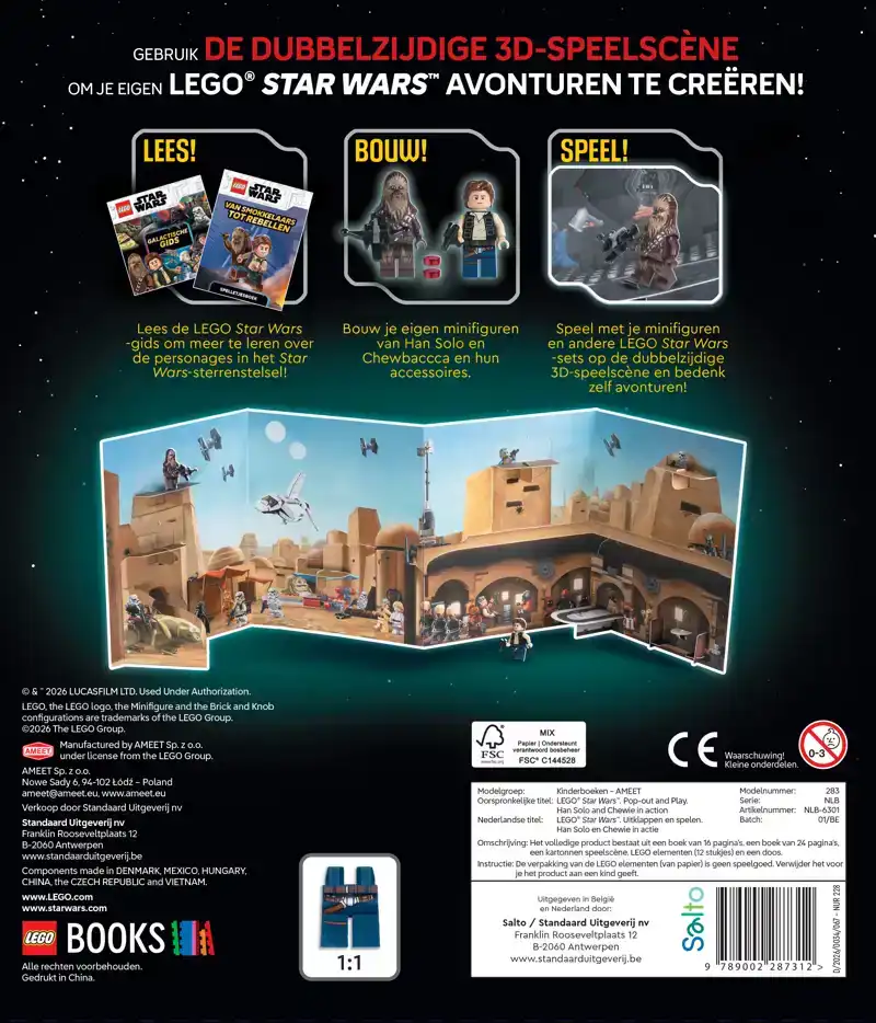 UITKLAPPEN EN SPELEN: HAN SOLO EN CHEWIE IN ACTIE