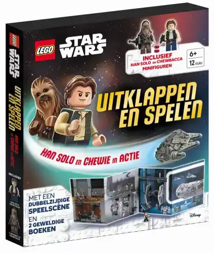 UITKLAPPEN EN SPELEN: HAN SOLO EN CHEWIE IN ACTIE