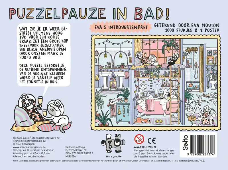 EVA'S INTROVERTENPRET- PUZZELPAUZE IN BAD