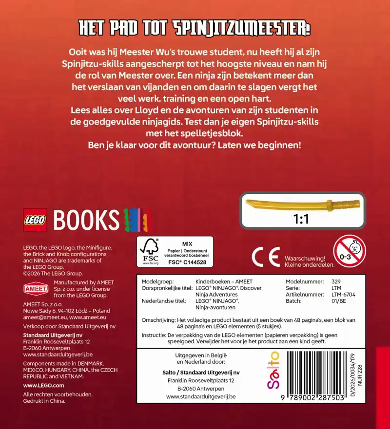 LEGOR NINJAGO. NINJA-AVONTUREN
