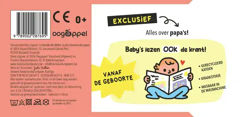 DE BABYKRANT: MIJN PAPA IS DE BESTE