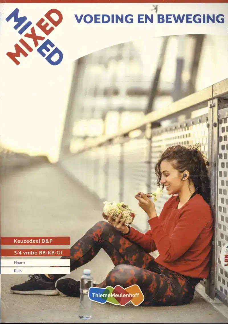 MIXED LRN-LINE ONLINE + BOEK VOEDING EN BEWEGING 3/4 VMBO