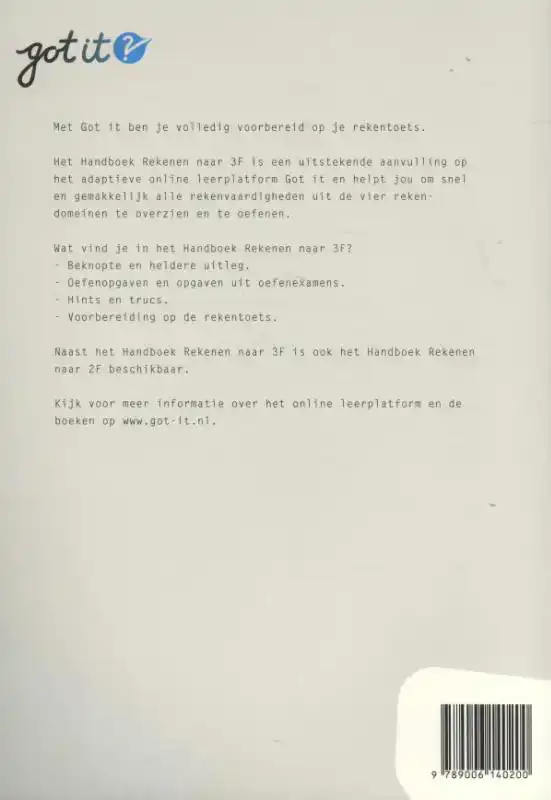 GOT IT REKENEN NAAR 3F