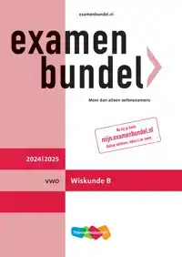 EXAMENBUNDEL ONLINE + BOEK VWO WISKUNDE B 2024/2025