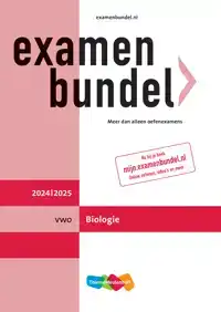 EXAMENBUNDEL ONLINE + BOEK VWO BIOLOGIE 2024/2025