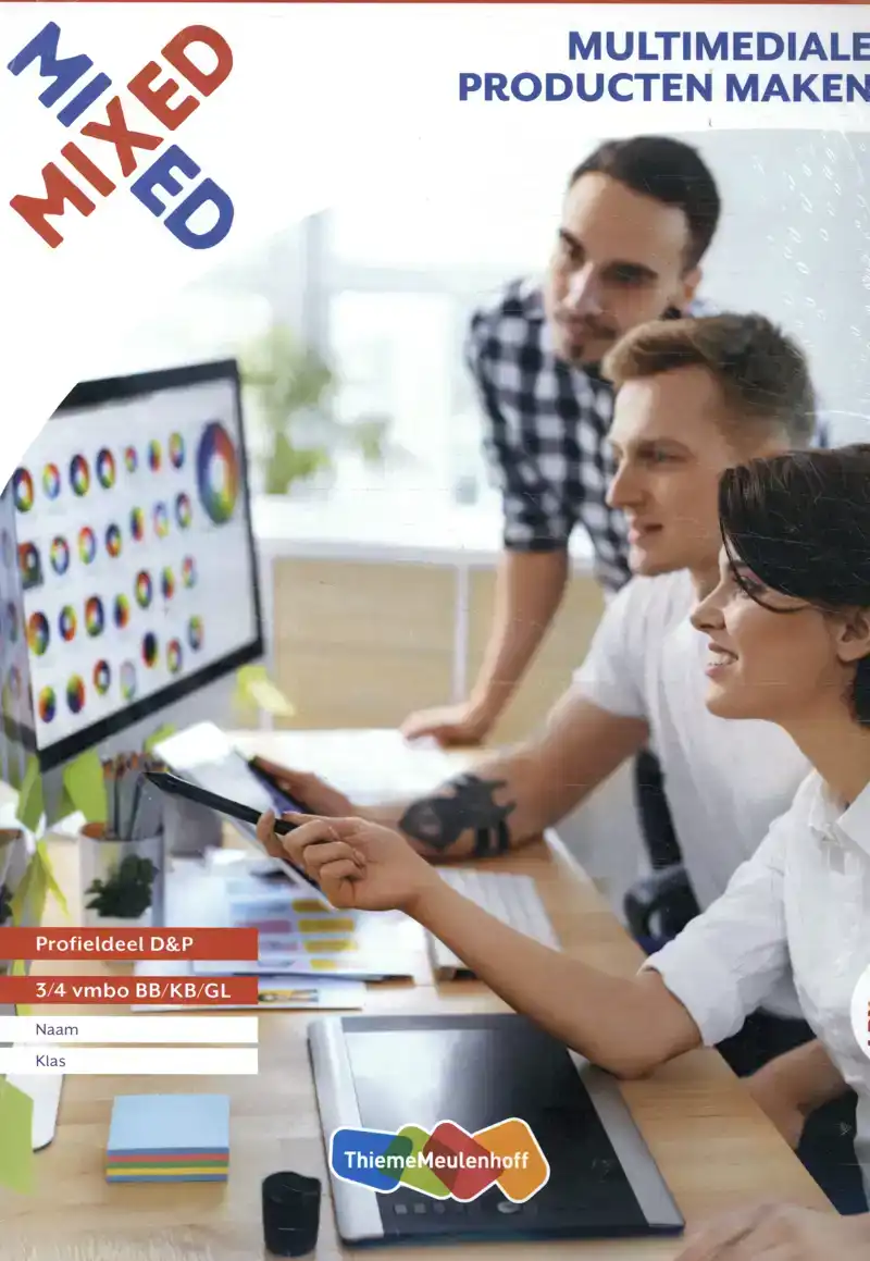 MIXED LRN-LINE ONLINE + BOEK MULTIMEDIALE PRODUCTEN MAKEN 3/