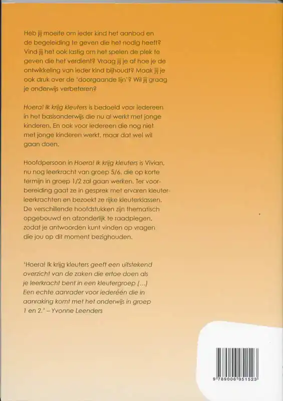 HOERA IK KRIJG KLEUTERS
