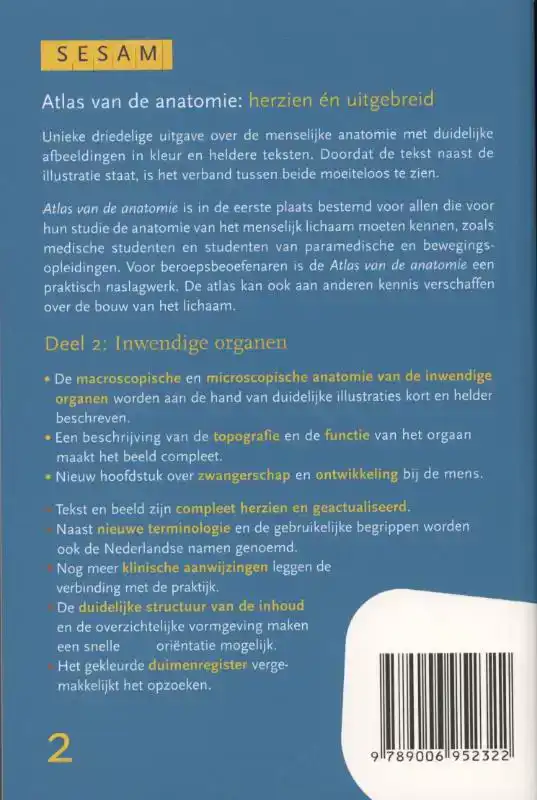 SESAM ATLAS VAN DE ANATOMIE