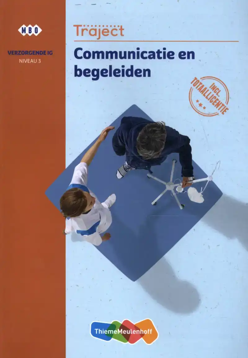 TRAJECT COMBIPAKKET COMMUNICATIE EN BEGELEIDEN NIV 3 BOEK EN