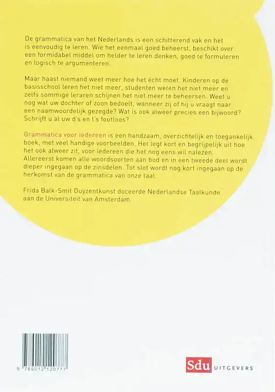 GRAMMATICA VOOR IEDEREEN