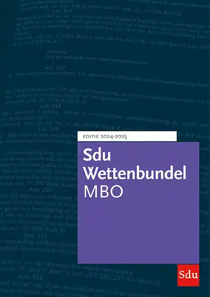 SDU WETTENBUNDEL MBO