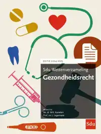 SDU WETTENVERZAMELING GEZONDHEIDSRECHT