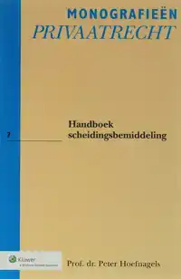 HANDBOEK SCHEIDINGSBEMIDDELING