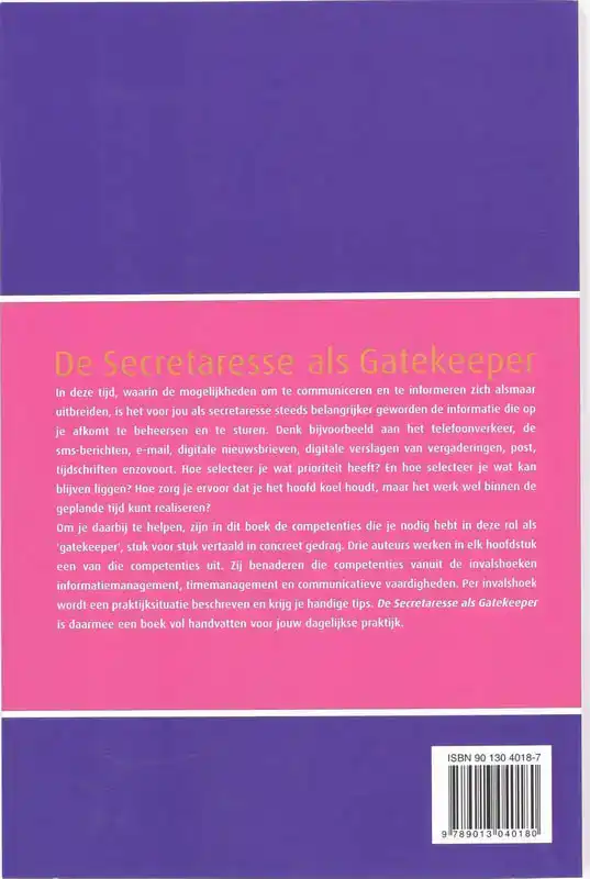 DE SECRETARESSE ALS GATEKEEPER