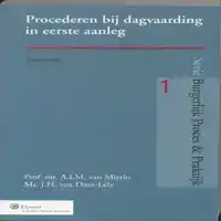 PROCEDEREN BIJ DAGVAARDING IN EERSTE AANLEG