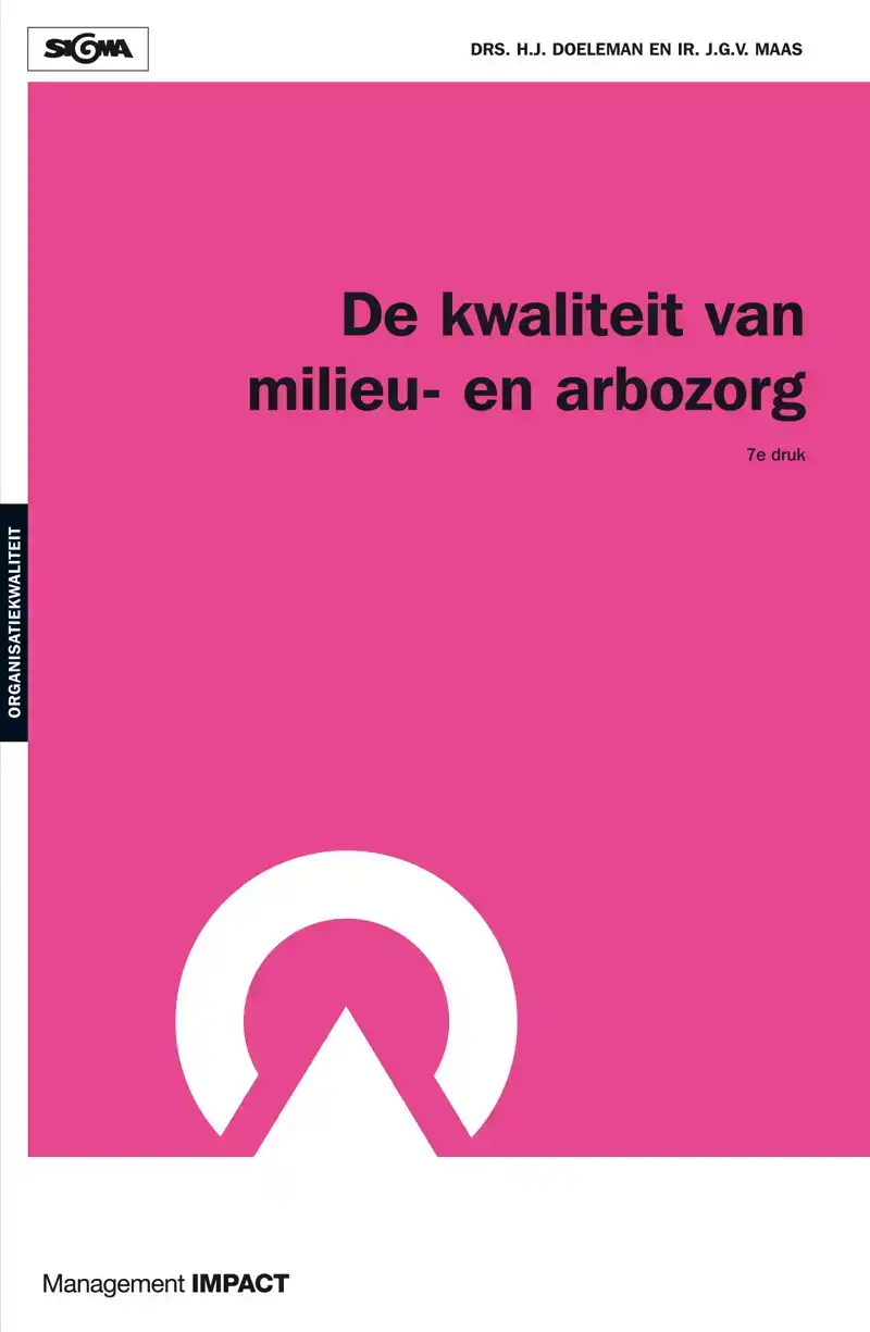DE KWALITEIT VAN MILIEU-EN ARBO-ZORG