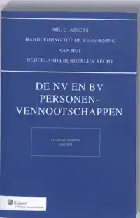 ASSER NV EN BV, PERSONENVENOOTSCHAPPEN STUDENTENEDITIE