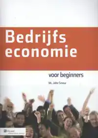 BEDRIJFSECONOMIE VOOR BEGINNERS