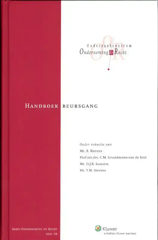 HANDBOEK BEURSGANG