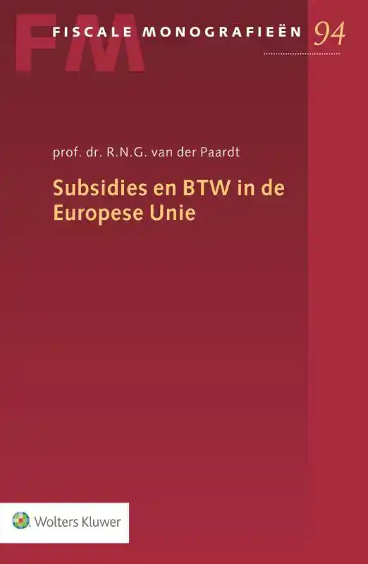 SUBSIDIES EN BTW IN DE EUROPESE UNIE