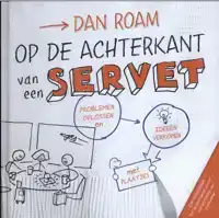 OP DE ACHTERKANT VAN EEN SERVET