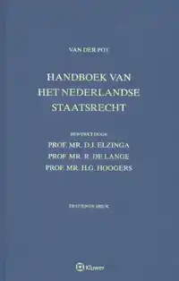 HANDBOEK VAN HET NEDERLANDSE STAATSRECHT, VAN DER POT