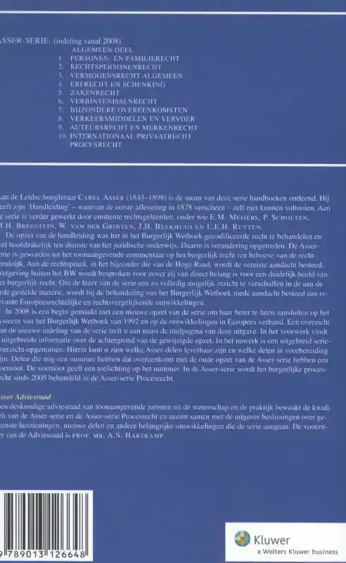 ASSER ALGEMEEN DEEL **** - STUDENTENEDITIE