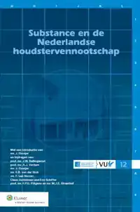 SUBSTANCE EN DE NEDERLANDSE HOUDSTERVENNOOTSCHAP