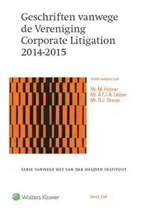 GESCHRIFTEN VANWEGE DE VERENIGING CORPORATE LITIGATION