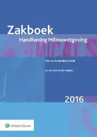 ZAKBOEK HANDHAVING MILIEUWETGEVING 2016