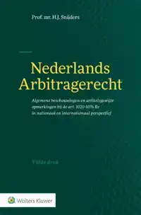 NEDERLANDS ARBITRAGERECHT