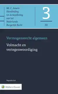 VOLMACHT EN VERTEGENWOORDIGING