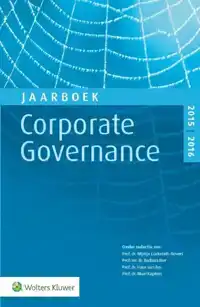 JAARBOEK CORPORATE GOVERNANCE