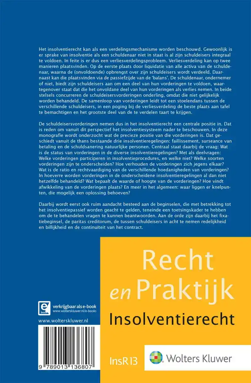 HET INSOLVENTIEPASSIEF