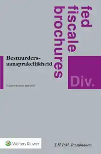 BESTUURDERSAANSPRAKELIJKHEID