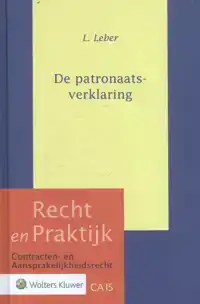 DE PATRONAATSVERKLARING