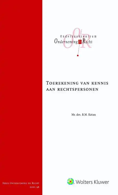 TOEREKENING VAN KENNIS AAN RECHTSPERSONEN