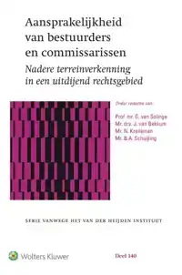 AANSPRAKELIJKHEID VAN BESTUURDERS EN COMMISSARISSEN