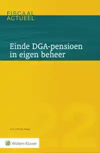 EINDE DGA-PENSIOEN IN EIGEN BEHEER