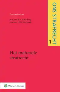 HET MATERIELE STRAFRECHT