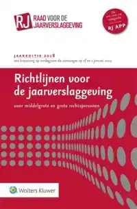 RICHTLIJNEN VOOR DE JAARVERSLAGGEVING 2018