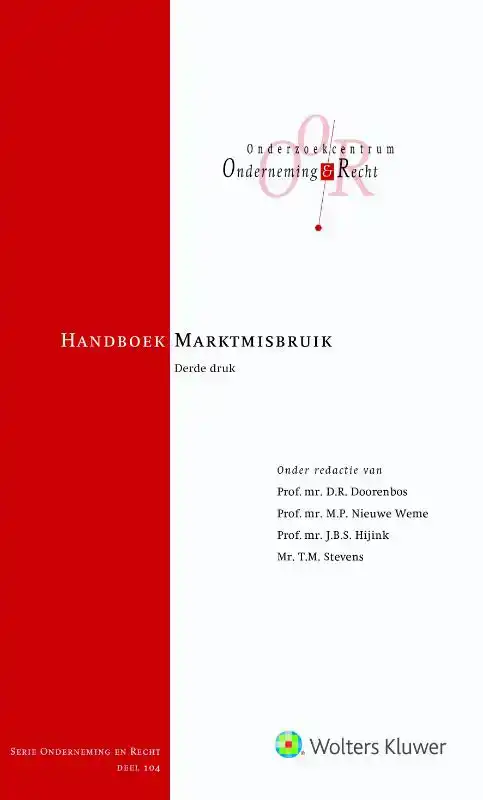 HANDBOEK MARKTMISBRUIK