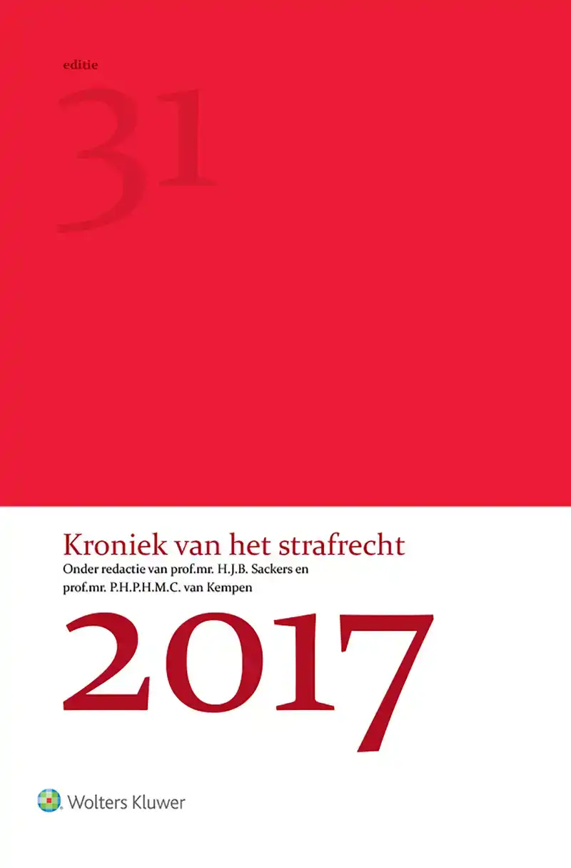 KRONIEK VAN HET STRAFRECHT