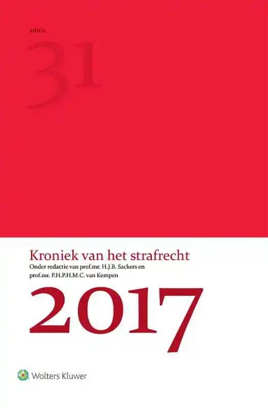 KRONIEK VAN HET STRAFRECHT