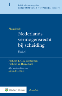 HANDBOEK NEDERLANDS VERMOGENSRECHT BIJ SCHEIDING DEEL A