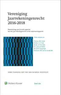 VERENIGING JAARREKENINGENRECHT 2016-2018